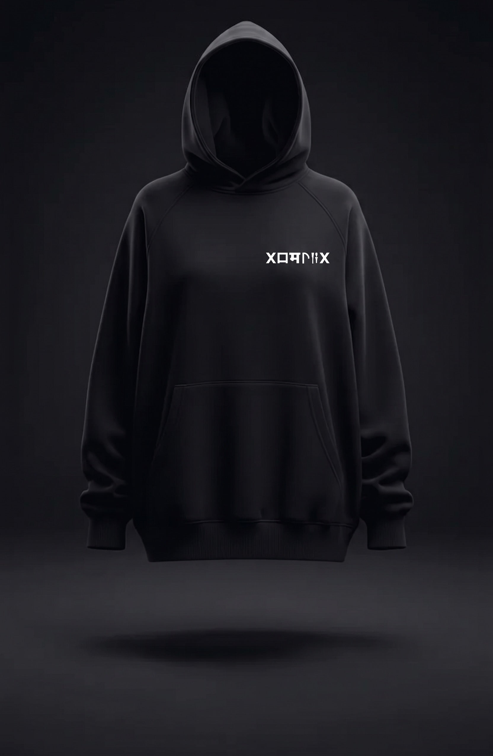 XOMPAX Hoodie — Black